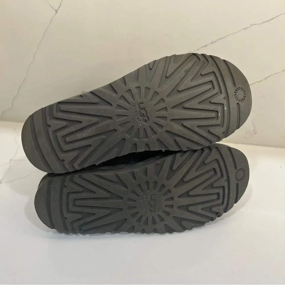 UGG Charcoal Suede Boots